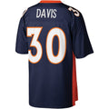 D.Broncos #30 Terrell Davis Mitchell & Ness Navy Legacy Replica Football Jersey