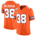 D.Broncos #38 Jaleel McLaughlin Orange F.U.S.E. Mile High Collection 1977 Throwback Vapor Limited Stitched Football Jersey