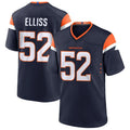 D.Broncos #52 Jonah Elliss Player Navy Home Game Football Jersey