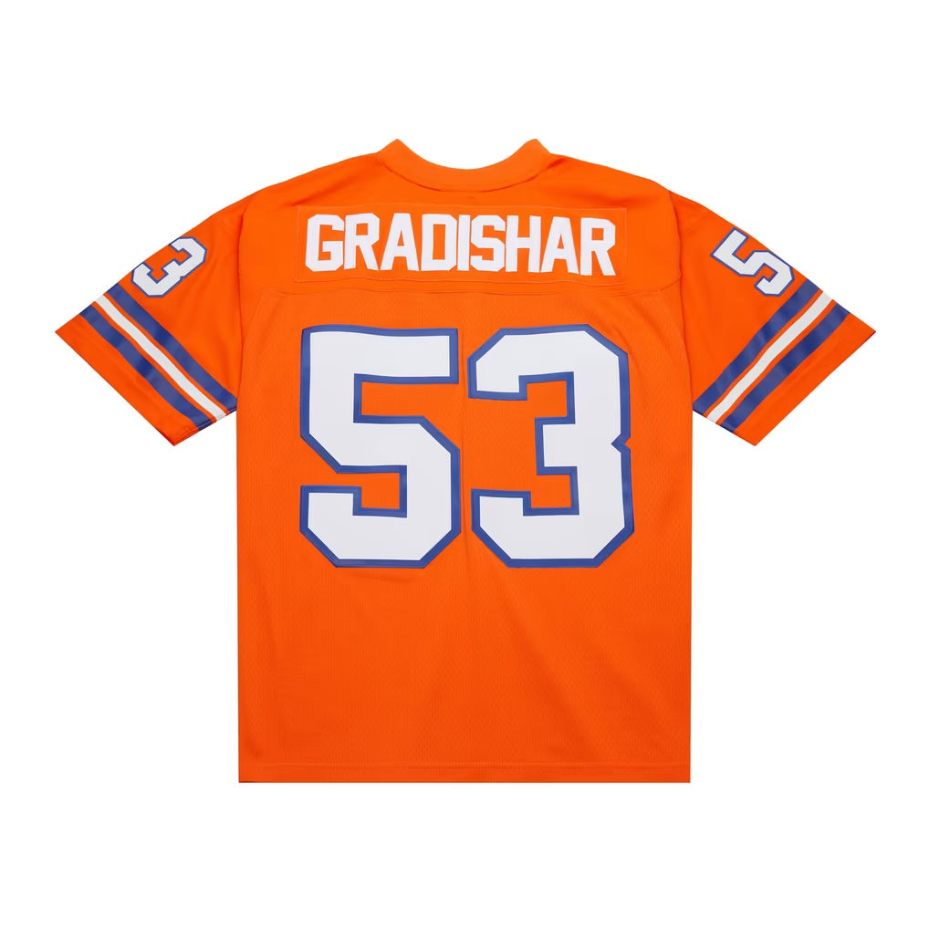 D.Broncos #53 Randy Gradishar Mitchell & Ness Orange Legacy Replica Football Jersey
