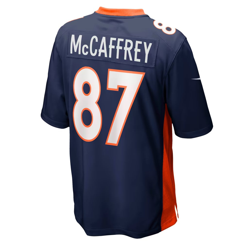D.Broncos #87 Ed McCaffrey Navy Retired Player Alternate Game Football Jersey