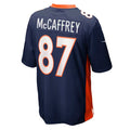 D.Broncos #87 Ed McCaffrey Navy Retired Player Alternate Game Football Jersey
