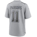 D.Cowboys #11 Micah Parsons Player Gray Fashion Game Football Jersey
