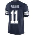 D.Cowboys #11 Micah Parsons Player Navy Game Stitched Football Jersey