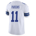 D.Cowboys #11 Micah Parsons Player White Stitched Game Football Jersey
