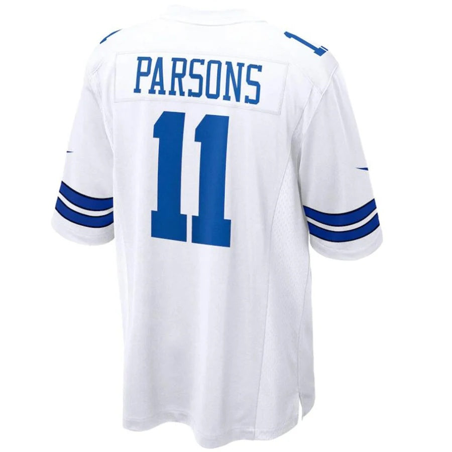 D.Cowboys #11 Micah Parsons White Player Game Stitched Football Jersey