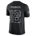 D.Cowboys #12 Roger Staubach Black 2026 Salute to Service Retired Player Stitched Limited Football Jersey