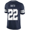 D.Cowboys #22 Emmitt Smith Player Navy Game Stitched Football Jersey