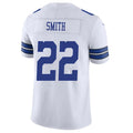 D.Cowboys #22 Emmitt Smith Player White Game Stitched Football Jersey