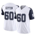 D.Cowboys #60 Tyler Guyton White 2024 Draft F.U.S.E Color Rush Limited Stitched Football Jersey