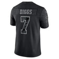 D.Cowboys #7 Trevon Diggs Player Black RFLCTV Limited Football Jersey