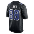 D.Cowboys #88 CeeDee Lamb Black Alternate Game Player Jersey Stitched American Football Jersey