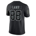 D.Cowboys #88 CeeDee Lamb Black RFLCTV Limited Player Jersey Stitched American Football Jersey