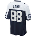 D.Cowboys #88 CeeDee Lamb Player Navy Alternate Home Game Football Jersey