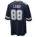 D.Cowboys #88 CeeDee Lamb Player Navy Home Game Football Jersey