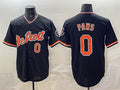Detroit Tigers #0 Paws Black 2026 Alternate Vapor Premier Limited Stitched Jersey
