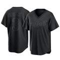 Detroit Tigers #3 Alan Trammell Player Black T-shirt Home Game Stitched Baseball Jersey