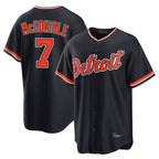 Detroit Tigers #7 Kevin McGonigle Player Navy Home Game Stitched Baseball Jersey