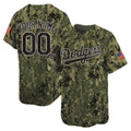 Dodgers USMC Alternate Vapor Premier Limited Custom Jersey – All Stitched-Woodland Baseball Jersey