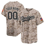 Dodgers USMC Alternate Vapor Premier Limited Custom Jersey – Desert Baseball Jersey