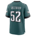 P.Eagles #52 Jonathan Greenard Midnight Green Team Game Football Jersey