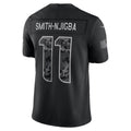 S.Seahawks #11 Jaxon Smith-Njigba Black 2026 Salute to Service Stitched Limited Football Jersey