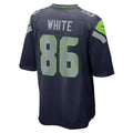 S.Seahawks #86 Ricky White College Navy Team Game Football Jersey