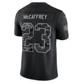 SF.49ers #23 Christian McCaffrey Black 2026 Salute to Service Stitched Limited Football Jersey